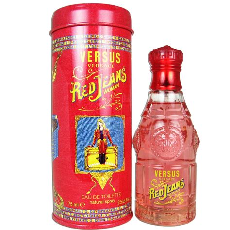 Versace Red Jeans for Women Eau De Toilette .